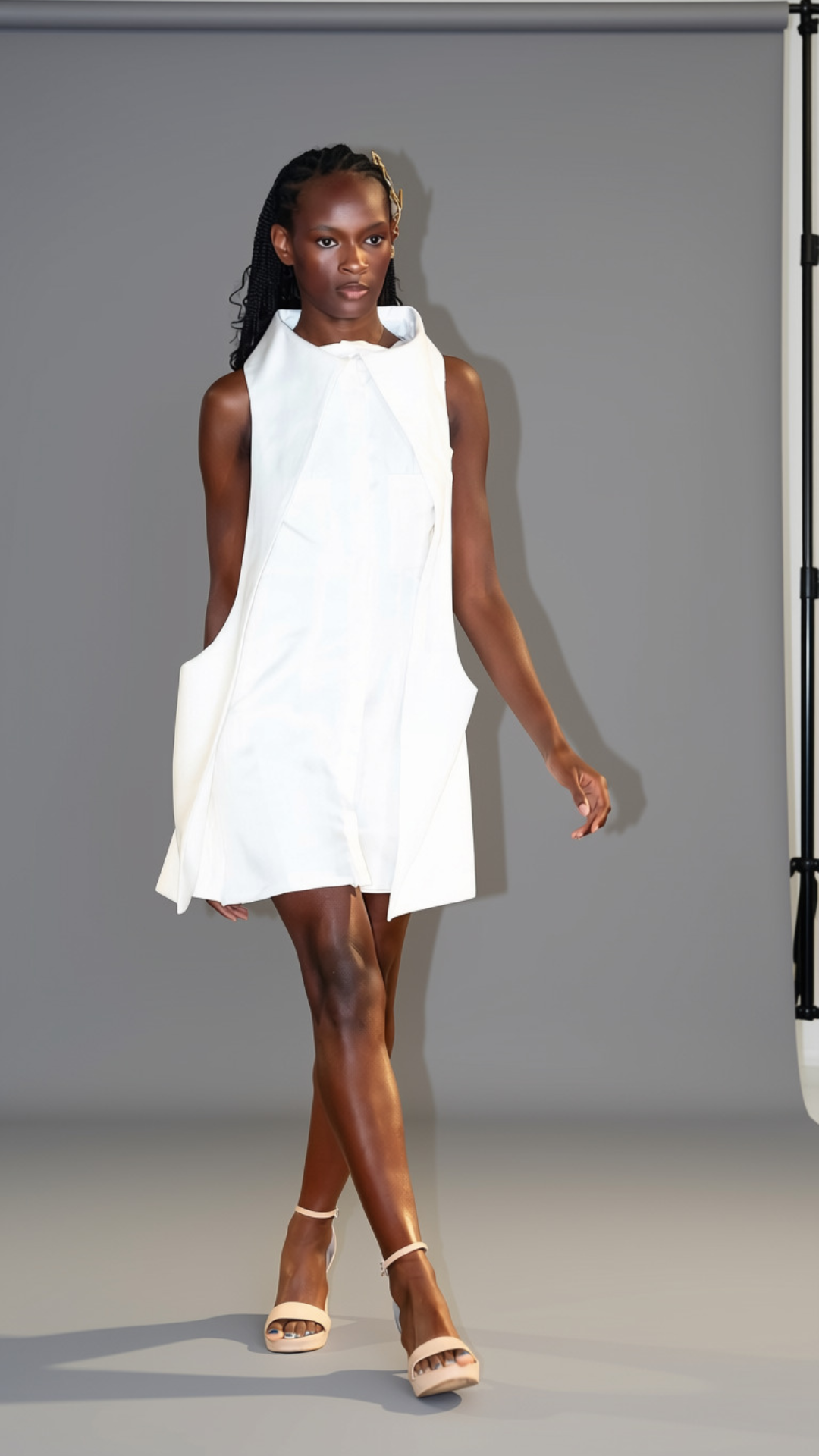 Demeurée — Architectural TENCEL™ Lyocell Dress