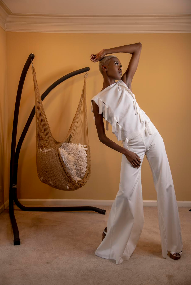 Anastasi Fashion design – Tied Up (Front Stance)