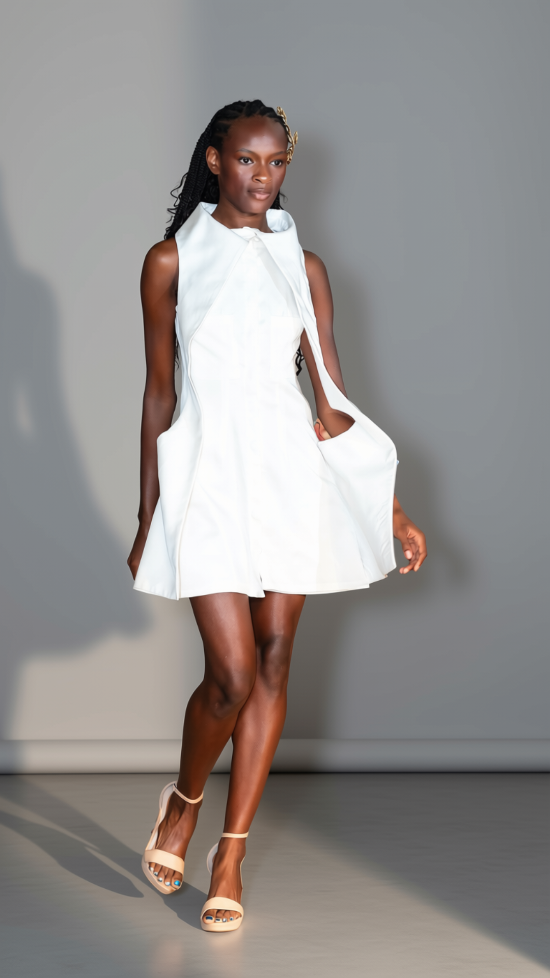 Demeurée — Architectural TENCEL™ Lyocell Dress