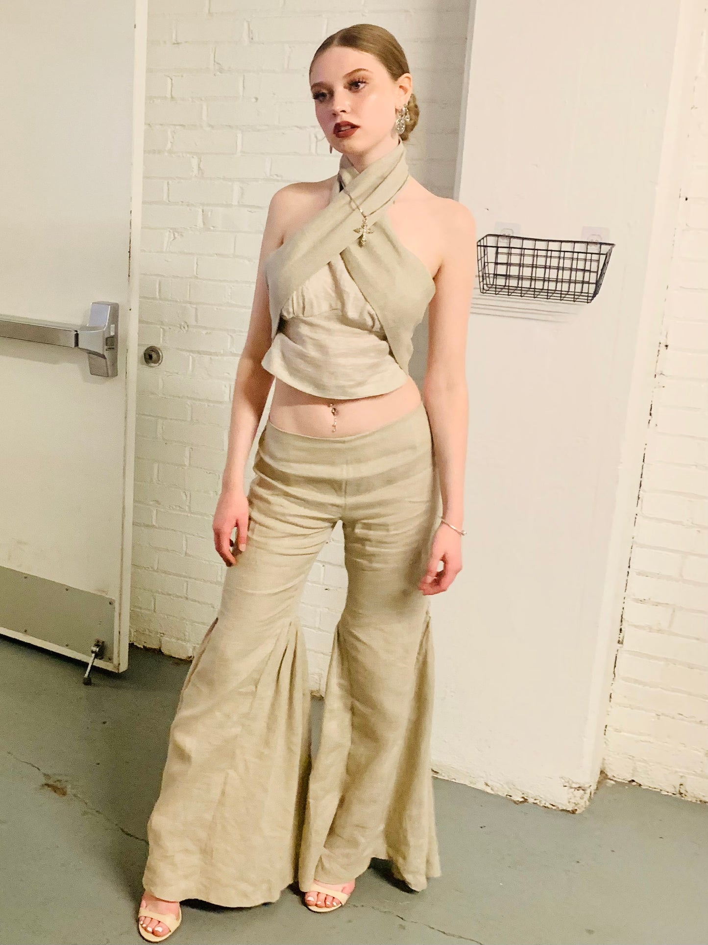 Anastasi Fashion design – Crisscross Applesauce (Front Diagonal)