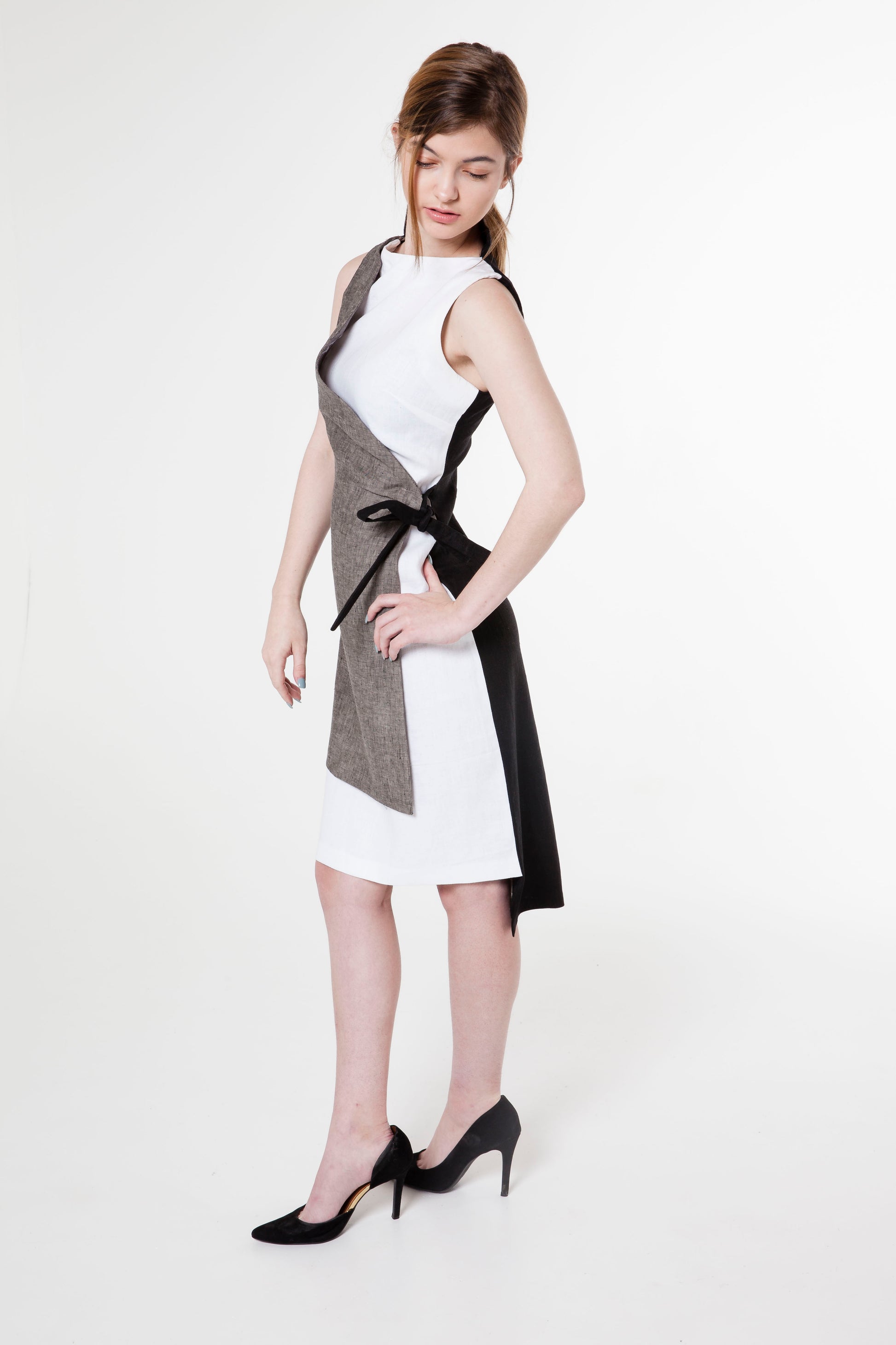 Anastasi Fashion design – It's A Wrap! Wrap Dress (Side Back)