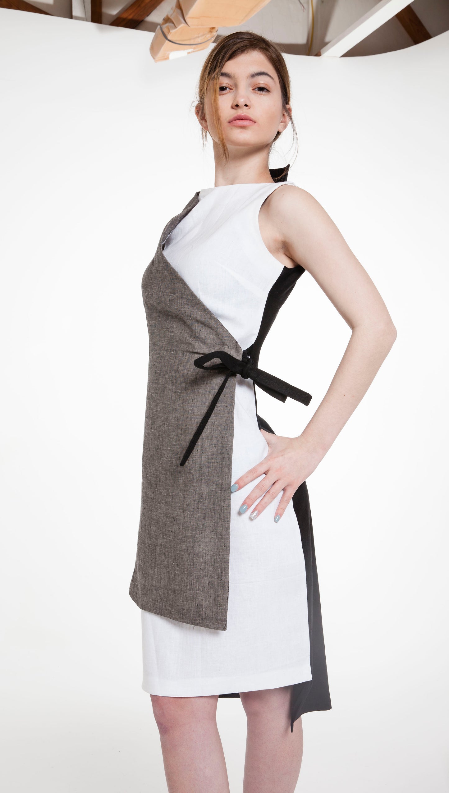 Anastasi Fashion design – It's A Wrap! Wrap Dress (Side Stance)