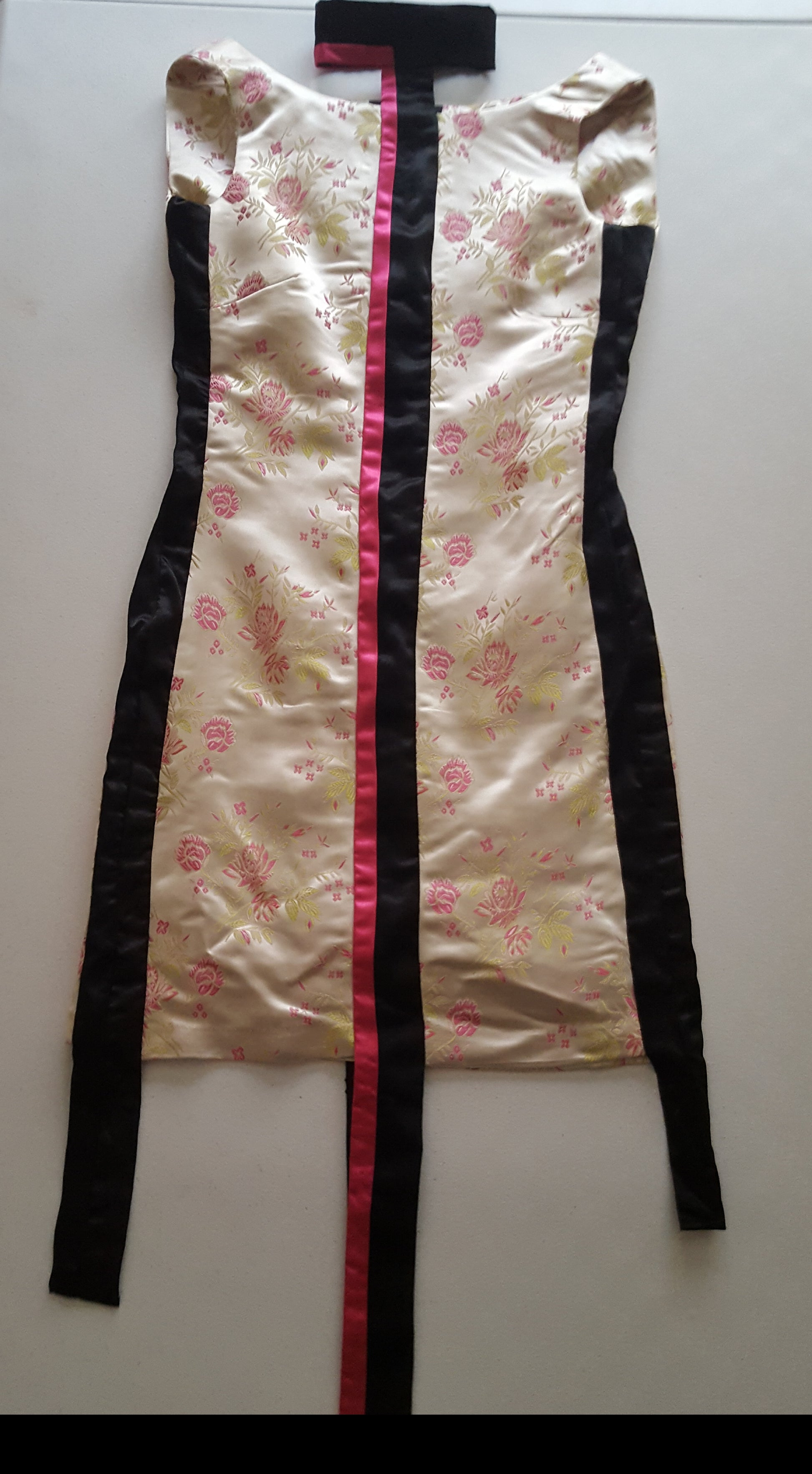 Anastasi Fashion design – Spring Choker Dress (Front)